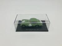 Jaguar: A 1:43 scale model by Spark of the XK140 FHC&nbsp;in 1956&nbsp;Le Mans livery, in original packaging [Location: Sydney] - 4