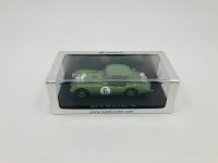 Jaguar: A 1:43 scale model by Spark of the XK140 FHC&nbsp;in 1956&nbsp;Le Mans livery, in original packaging [Location: Sydney] - 5