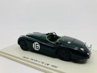 Jaguar: A 1:43 scale model by Spark of the XK120 Roadster in 1950&nbsp;Le Mans livery, in original packaging [Location: Sydney] - 2