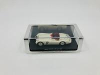 Jaguar: A 1:43 scale model by Spark of the XK120 Roadster in 1950&nbsp;Le Mans livery, in original packaging [Location: Sydney] - 5