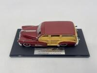 PONTIAC: A 1:43 scale model by the Goldvarg Collection of the 1948&nbsp;Pontiac&nbsp;Streamlined Woodie&nbsp;in Rio Red. Limited edition, #035&nbsp;of 200 units, complete with original packaging [Location: Sydney] - 4