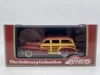 PONTIAC: A 1:43 scale model by the Goldvarg Collection of the 1948&nbsp;Pontiac&nbsp;Streamlined Woodie&nbsp;in Rio Red. Limited edition, #035&nbsp;of 200 units, complete with original packaging [Location: Sydney] - 8