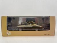 CADILLAC: A 1:43 scale model by Great Iconic Models of the 1951&nbsp;Cadillac Series 62&nbsp;in Tucson Beige Metallic, limited edition 085/150, complete with original packaging [Location: Sydney] - 9