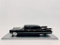 CADILLAC: A 1:43 scale model by KESS Scale Models of the 1959&nbsp;Cadillac Series 75 Limousine in black, complete with original packaging [Location: Sydney]