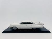 CADILLAC: A 1:43 scale model by Spark&nbsp;of the 1959 Cadillac Fleetwood Sixty Special sedasn in white, complete with original packaging [Location: Sydney]