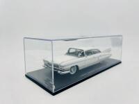 CADILLAC: A 1:43 scale model by Spark&nbsp;of the 1959 Cadillac Fleetwood Sixty Special sedasn in white, complete with original packaging [Location: Sydney] - 7
