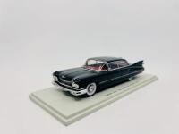 CADILLAC: A 1:43 scale model by Spark of the 1959 Cadillac Sixty Two Sedan Six Windows in black, complete with original packaging. - 2