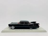 CADILLAC: A 1:43 scale model by Spark of the 1959 Cadillac Sixty Two Sedan Six Windows in black, complete with original packaging.