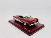 BUICK: A 1:43 scale model by TrueScale Minatures&nbsp;of the 1954 Buick Century coupe in two-tone red and white, complete with original packaging [Location: Sydney] - 3