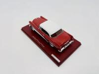 BUICK: A 1:43 scale model by TrueScale Minatures&nbsp;of the 1954 Buick Century coupe in two-tone red and white, complete with original packaging [Location: Sydney] - 4