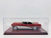 BUICK: A 1:43 scale model by TrueScale Minatures&nbsp;of the 1954 Buick Century coupe in two-tone red and white, complete with original packaging [Location: Sydney] - 5