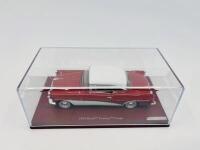 BUICK: A 1:43 scale model by TrueScale Minatures&nbsp;of the 1954 Buick Century coupe in two-tone red and white, complete with original packaging [Location: Sydney] - 7