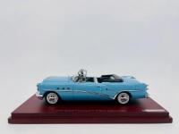 BUICK: A 1:43 scale model by TrueScale Minatures of the 1954 Buick Century 2 Door Convertible&nbsp;in blue, complete with original packaging [Location: Sydney]