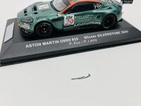 Aston Martin: A 1:43 scale model by Aston Martin Racing&nbsp;of the DBR9 in 2005 Silverstone livery, in original packaging [Location: Sydney] - 6