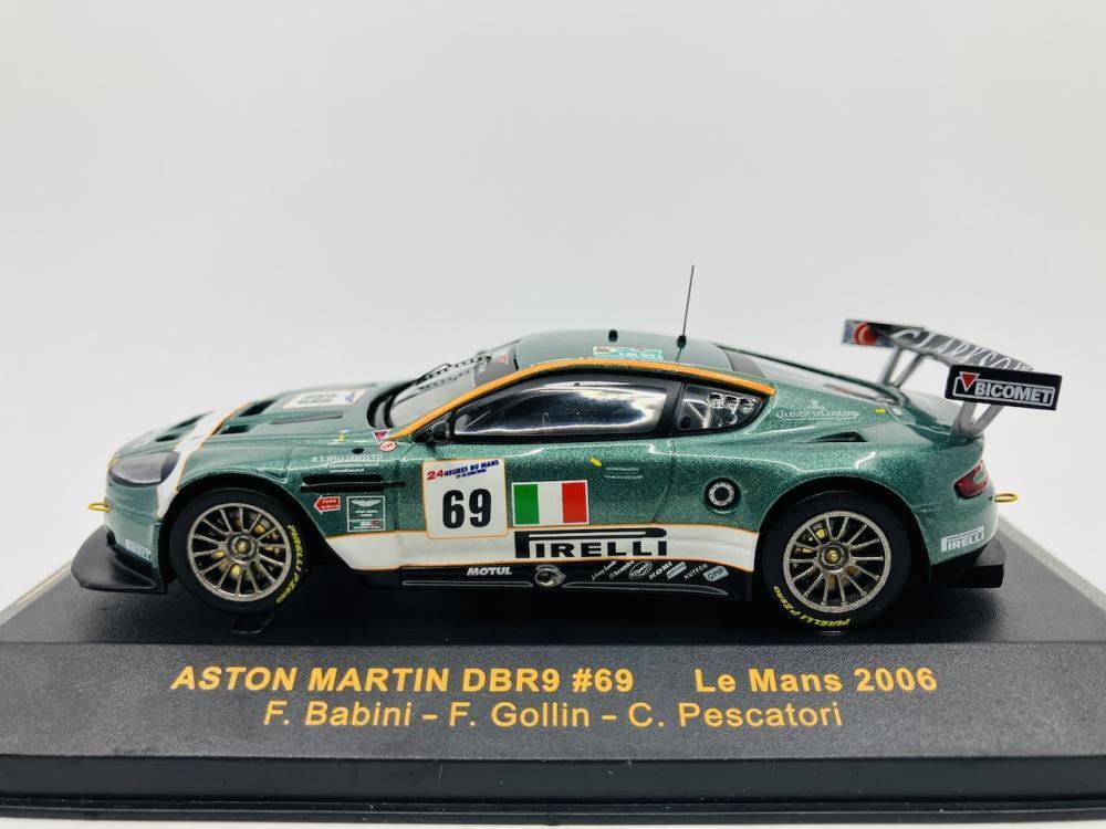 Aston Martin DBR9 Ixo 1/43 GTM037 - N°1 Vainqueur 1000 Miles Brasil 06