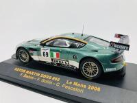 Aston Martin: A 1:43 scale model by IXO of the DBR9 in 2006 Le Mans livery, in original packaging [Location: Sydney] - 5