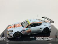 Aston Martin: A 1:43 scale model by IXO of the DBR9 in 2008 Le Mans Class Winning livery, in original packaging [Location: Sydney]