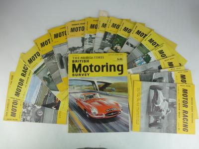 MOTOR SPORT: A large quantity of 'Motor Sport' magazines, ranging in years from 1961 - 1994.