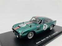 Aston Martin: A 1:43 scale model by Spark of the DB4 GT in 1959 Le Mans livery, in original packaging [Location: Sydney] - 4