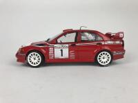 MITSUBISHI: Three 1:18 scale Mitsubishi Lancer rally cars produced by AutoArt (NB description) - 4