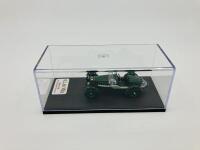 Aston Martin: A rare 1:43 scale model by S.L.M. of the 1 1/2-litre LM5 driven by A. C. Bertelli/M. Harvey, in original packaging [Location: Sydney] - 2