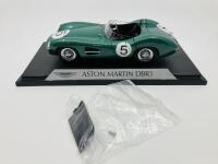 Aston Martin: A 1:18 scale model by Shelby Collectibles Inc. of the DBR/1 in 1959 Le Mans winning livery, in original packaging [Location: Sydney] - 3