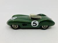 Aston Martin: A rare 1:43 scale resin model by Starter of the DBR/1 in 1959 Le Mans winning livery, in original packaging [Location: Sydney]