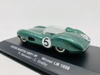 Aston Martin: A 1:43 scale model by IXO of the DBR/1&nbsp;in 1959&nbsp;Le Mans winning livery, in original packaging [Location: Sydney] - 6