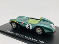 Aston Martin: A 1:43 scale model by Spark of the DB3/S in 1956 Le Mans livery, in original packaging [Location: Sydney] - 4