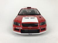 MITSUBISHI: Three 1:18 scale Mitsubishi Lancer rally cars produced by AutoArt (NB description) - 15