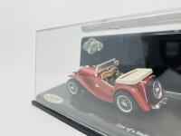 M.G.: A 1:43 scale model by Vitesse of the TC in red, Limited Edition (3,720 pieces), in original packaging [Location: Sydney] - 4