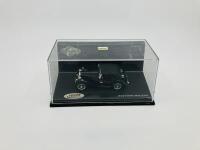 M.G.: A 1:43 scale model by Vitesse of the TC in black, Limited Edition (3,624 pieces), in original packaging [Location: Sydney] - 2