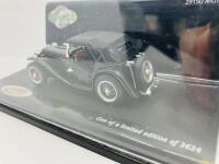 M.G.: A 1:43 scale model by Vitesse of the TC in black, Limited Edition (3,624 pieces), in original packaging [Location: Sydney] - 4