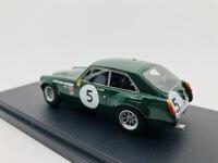 M.G.: A 1:43 scale model by Pinko Automodelli&nbsp;of the MGB GT Coup&eacute; in 1968 Marathon de la Route livery, in original packaging [Location: Sydney] - 6