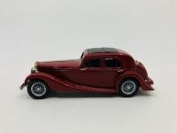 M.G.: A fine&nbsp;1:43 scale model by Lansdowne Models of the 1936-1939 SA Saloon, in original packaging [Location: Sydney]