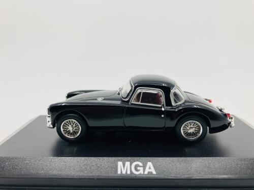 233 · M.G.: A 1:43 scale model by Norev of the 1956 MGA Coupe, in original packaging [Location: Sydney]