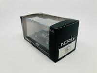 M.G.: A 1:43 scale model by Norev of the 1956 MGA Coupe, in original packaging [Location: Sydney] - 3