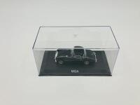M.G.: A 1:43 scale model by Norev of the 1956 MGA Coupe, in original packaging [Location: Sydney] - 4