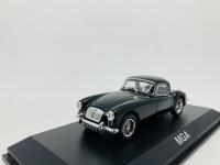 M.G.: A 1:43 scale model by Norev of the 1956 MGA Coupe, in original packaging [Location: Sydney] - 5