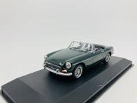 M.G.: A 1:43 scale model by Minichamps of the 1962-1969 MGB Roadster in BRG, in original packaging [Location: Sydney] - 5