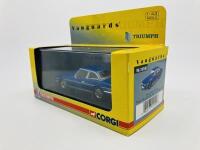 Triumph: A 1:43 scale model by Vanguards of the Stag in Tahiti Blue, in original packaging [Location: Sydney] - 3