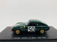 Triumph: A 1:43 scale model by Spark of the Spitfire in 1964 Le Mans livery, in original packaging [Location: Sydney]