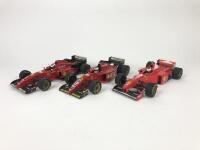 FERRARI: Three 1:18 scale Ferrari Formula 1 racing cars produced by Paul&rsquo;s Model Art (NB description) - 2
