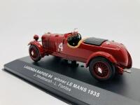 Lagonda: A 1:43 scale model by IXO&nbsp;of the 1935 LG45 Rapide Le Mans winner, in original packaging [Location: Sydney] - 5