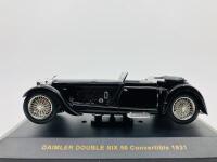 Daimler: A 1:43 scale model by IXO of the 1931 Double Six Convertible,&nbsp;in original packaging [Location: Sydney]