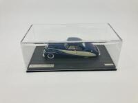 Daimler: A fine 1:43 scale model by Matrix of the 1953 DE36 Hooper 'Blue Clover' Coup&eacute;, Limited Edition (259/408), in original packaging [Location: Sydney] - 3