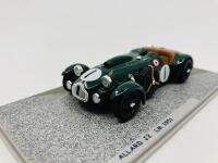 Allard: A 1:43 scale model by Bizarre of the J2 in 1951 Le Mans livery, in original packaging [Location: Sydney] - 4