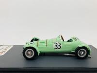 H.R.G.: A rare 1:43 scale model by S.L.M. of the Lightweight Le Mans driven by P. Clark/M. M-Goodall, in original packaging [Location: Sydney]