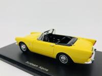 Sunbeam: A 1:43 scale model by Spark of the Alpine in Yellow, in original packaging [Location: Sydney] - 5