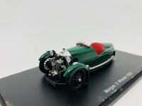 Morgan: A 1:43 scale model by Spark&nbsp;of the 1935 Three-Wheeler, in original packaging [Location: Sydney] - 4